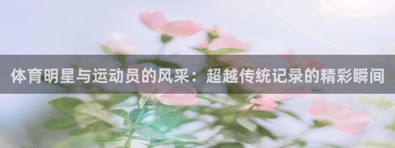 哈哈体育十年：体育明星与运动员的风采：超越传统记录的精彩瞬间
